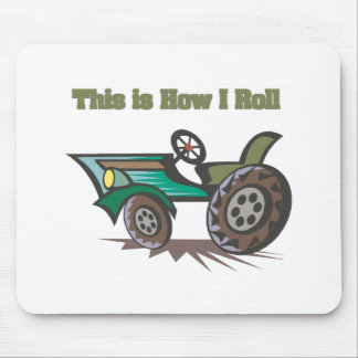 How I Roll (Tractor) Mouse Pad