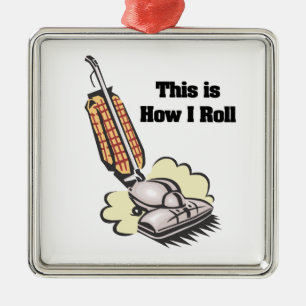 How I Roll (Vacuum Cleaner) Metal Tree Decoration