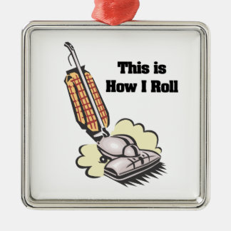 How I Roll (Vacuum Cleaner) Metal Tree Decoration
