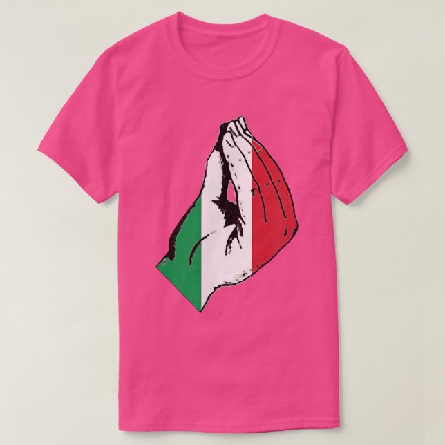 How Italian's Do Things Funny Novelty Italy Meme  T-Shirt (Design Front)