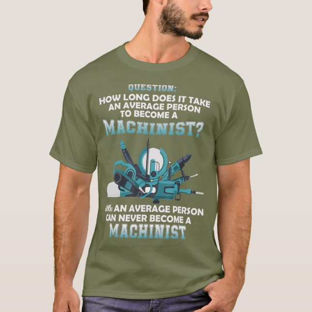 How Long Does It Take an Average Person T-Shirt (Front)
