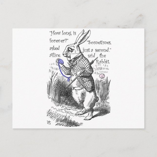 How long is forever? postcard (Front)