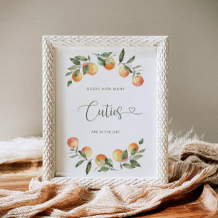 How many Cuties are in the jar Poster