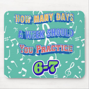 How Many Days A Week Should You Practice Mouse Pad