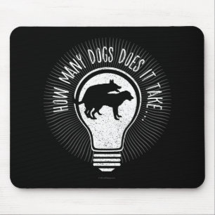 How Many Dogs Does It Take? Mouse Pad