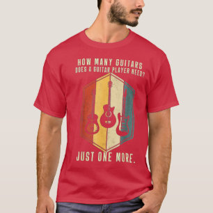 How Many Guitars Does Guitar Player Need Matching T-Shirt