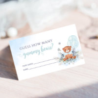 How Many Gummy Bears Baby Shower Game