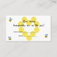  How many honeycombs baby shower game