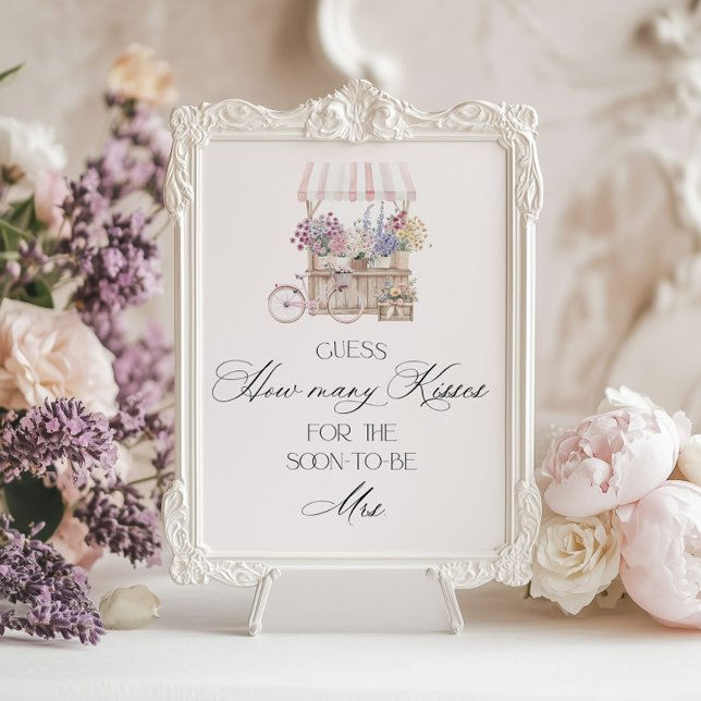 How many kisses Elegant Off the Market Briidal Poster (Creator Uploaded)