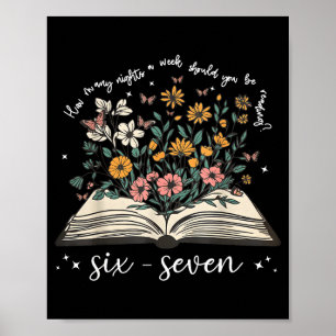 How many night a week should be reading 67 meme poster