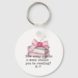 How Many Night A Week Should You Be Reading 67 Mem Key Ring