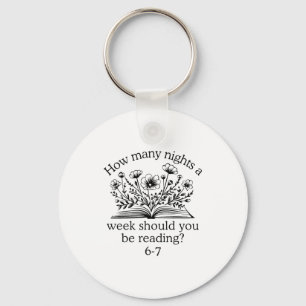 How Many Night A Week Should You Be Reading 67 Mem Key Ring