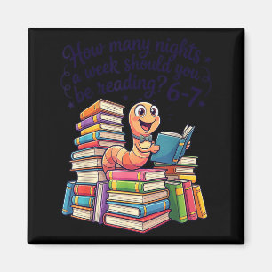 How many nights a week should be reading 6-7 book magnet