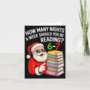 How Many Nights A Week Should You Be Reading 67 Ch Card