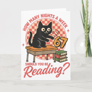 How Many Nights A Week Should You Be Reading 67 Me Card