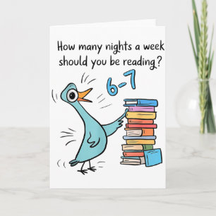 How Many Nights A Week Should You Be Reading 67 Me Card