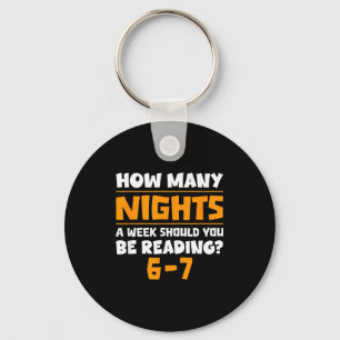 How Many Nights A Week Should You Be Reading 6-7 B Key Ring