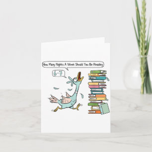 How Many Nights A Week Should You Be Reading 6 7 Card