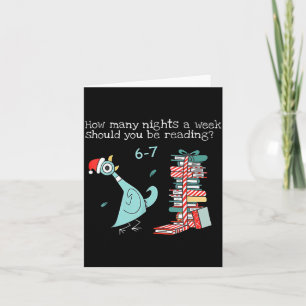 How Many Nights A Week Should You Be Reading 6-7 T Card