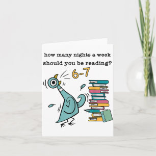 How Many Nights A Week Should You Be Reading 6-7 T Card