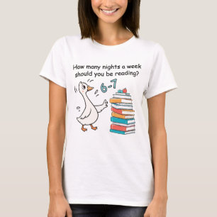 How Many Nights a Week Should You Be Reading 6-7 T-Shirt