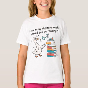 How Many Nights a Week Should You Be Reading 6-7 T-Shirt