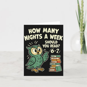 How Many Nights A Week Should You Read_ 6–7 Fun Re Card