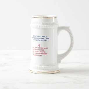How Many Players to Cast a Spell Beer Stein