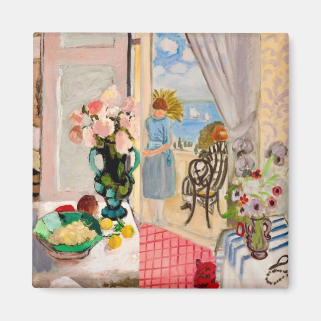 How Matisse found beautiful scenes in every day li Magnet (Front)