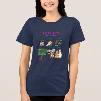 How my Baby Sees Me Tri-Blend Shirt