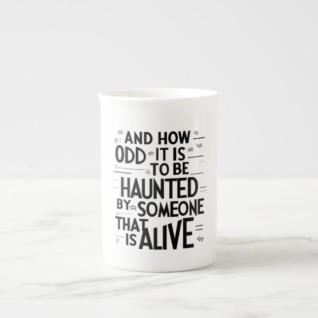 How Odd Bone China Mug (Front)