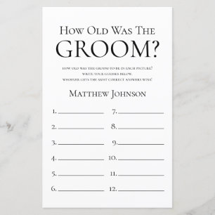 How Old Was The Groom