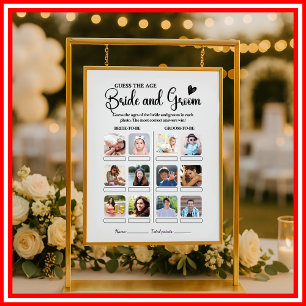 How Old Were They Guess The Age Bridal Shower Game