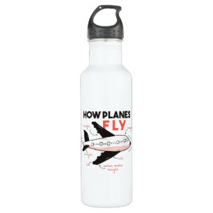 How Planes Fly 710 Ml Water Bottle