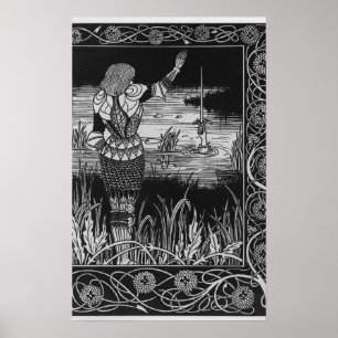 How Sir Bedivere Cast the Sword Excalibur Poster