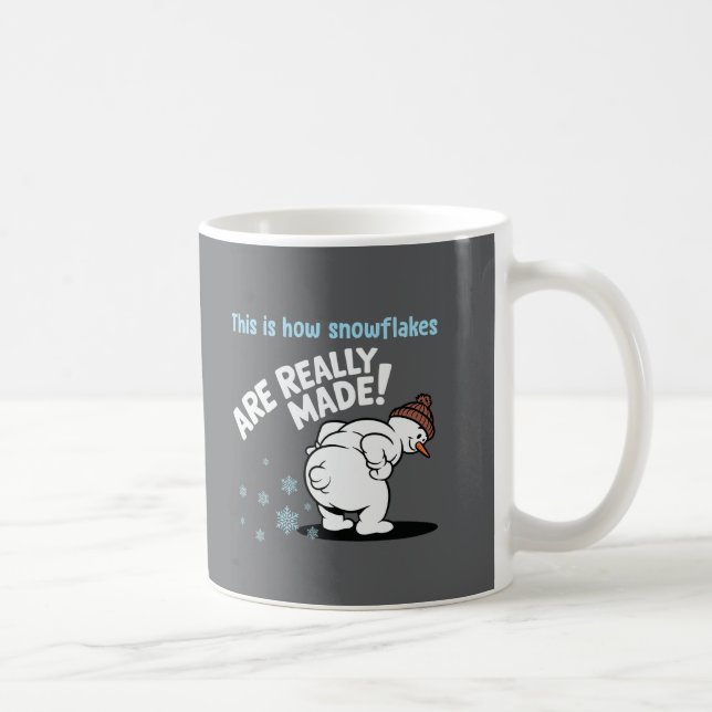 How Snowflakes Are Made Coffee Mug (Right)