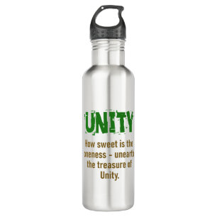 How Sweet Is The Oneness - Unity Quote 710 Ml Water Bottle