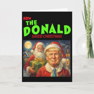 How The Donald Trump Saved Christmas Card