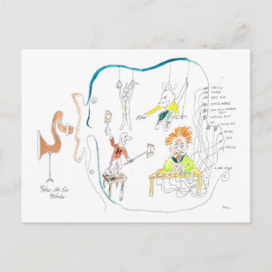 How the Ear Works Postcard