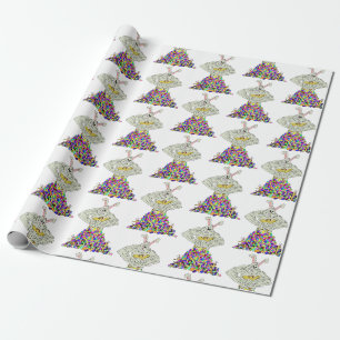 How the Easter Bunny gets his eggs Wrapping Paper