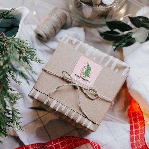 How the Grinch Stole Christmas   Cindy-Lou Who Square Sticker