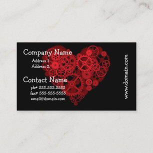 How the Heart Works Business Cards