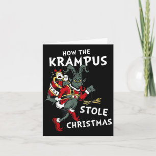 How The Krampus Stole Christmas Card