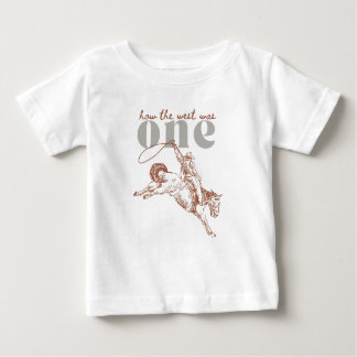 How the West was ONE First Birthday Shirt