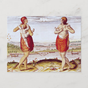 How the Women of Dasamonquepeuc Postcard