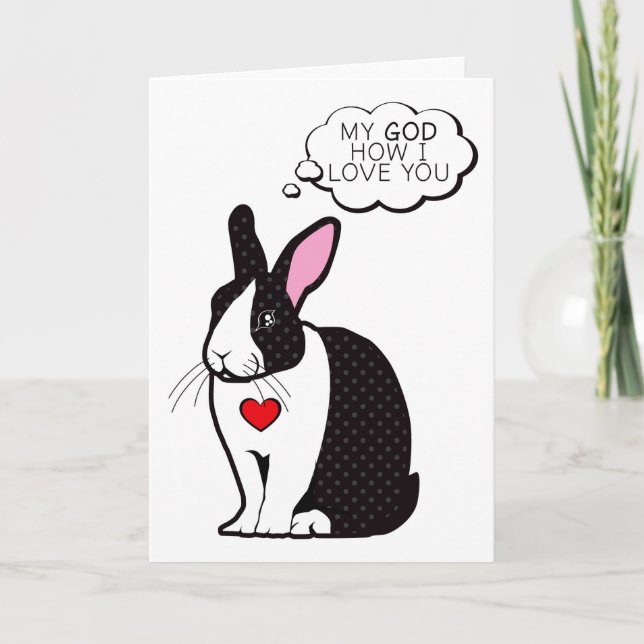 How They Love us Card (Front)