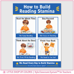 How to Build Reading Stamina Anchor Chart