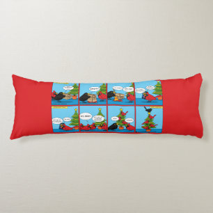How to Decorate a Christmas Tree Comic Body Cushion