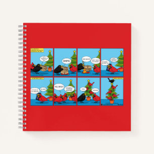 How to Decorate a Christmas Tree Comic Notebook