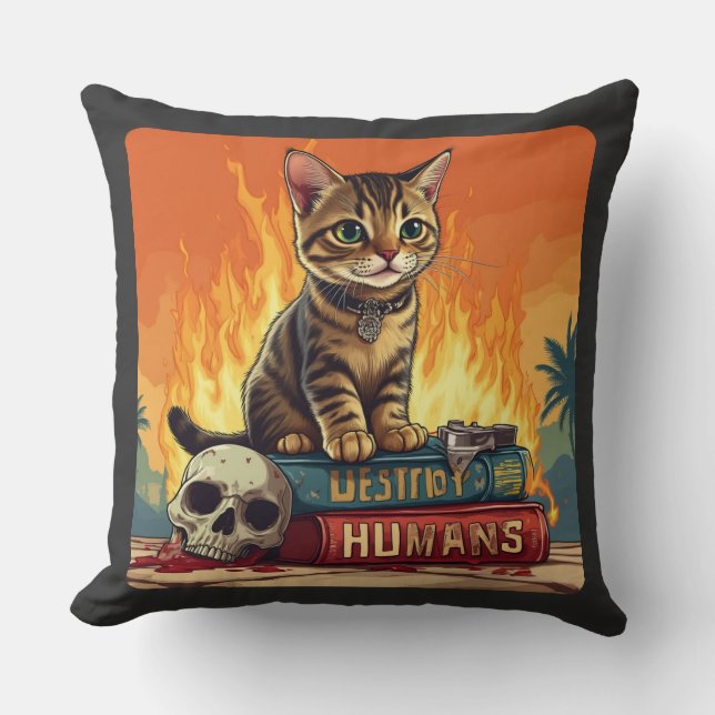How to Destroy Humans Cushion (Front)